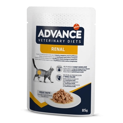 ADVANCE VETERINARY DIET CAT RENAL NIEREN 12X85 GR
