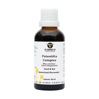 DE GROENE OS POTENTILLA COMPLEX HOND / KAT 50 ML