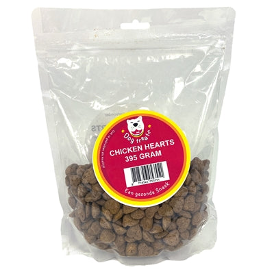 DOG TREATZ CHICKEN HEARTS 395 GR