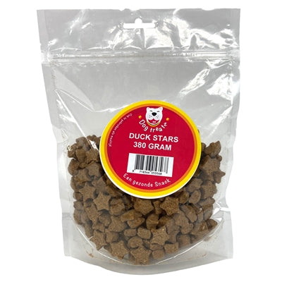 DOG TREATZ DUCK STARS 380 GR