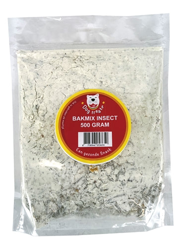 DOG TREATZ BAKMIX INSECT GRAANVRIJ 500 GR
