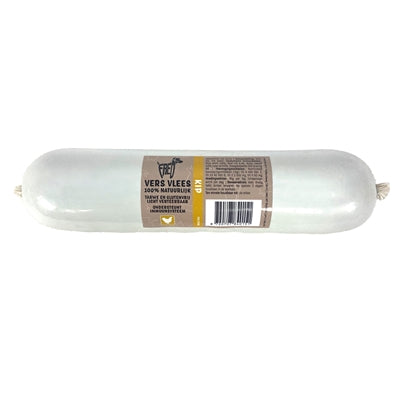 FREDS GESTOOMD VERS VLEES WORST KIP TARWE EN GLUTENVRIJ 900 GR
