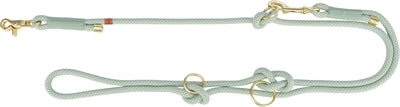 TRIXIE SOFT ROPE HONDENRIEM VERSTELBAAR SALIEGROEN / MINT 200X1 CM
