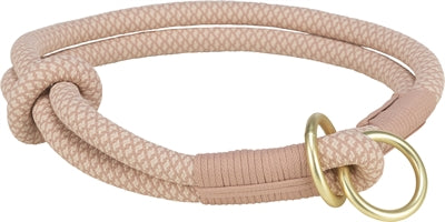 TRIXIE HALSBAND HOND SOFT HALF-SLIP ROZE / LICHTROZE 40X1 CM