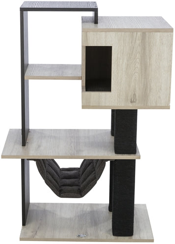 TRIXIE CITYSTYLE KRABPAAL GRIJS / ZWART 98 CM