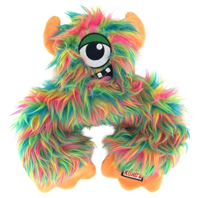 KONG FRIZZLE FRAZZLE MET PIEP EN KREUKELGELUID VERSTEVIGD 23X21X6 CM