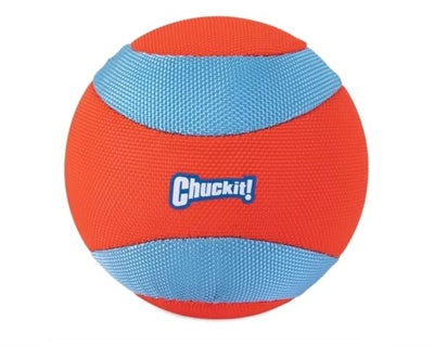 CHUCKIT AMPHIBIOUS MEGA BALL ORANJE / BLAUW 15X12.5X21 CM