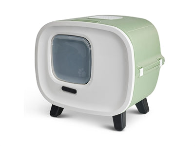 SAVIC KATTENBAK MIRA BOTANICAL GROEN 55.5X44X49.5 CM