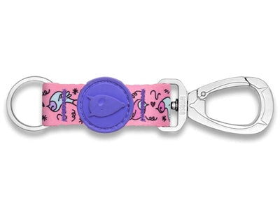MORSO KEY CORD SLEUTELHANGER GERECYCLED SWEET TWEET ROZE L