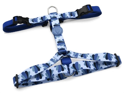 MORSO HONDENTUIG H-TUIG GERECYCLED SPLASH BLAUW 50-70X1.5 CM