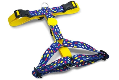 MORSO HONDENTUIG H-TUIG GERECYCLED COLOR INVADERS PAARS 40-55X1.5 CM