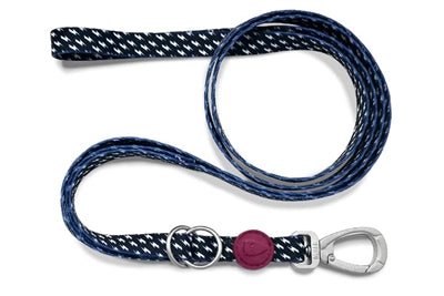 MORSO HONDENRIEM VERSTELBAAR GERECYCLED POWER FLOW ZWART 75-230X1.5 CM 1-4 KG