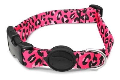 MORSO HALSBAND HOND GERECYCLED BUBBLE LEO ROZE 37-58X2.5 CM
