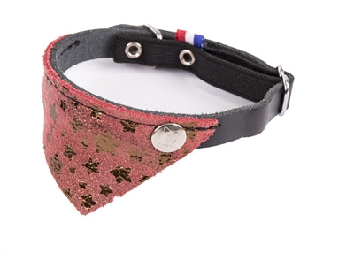 MARTIN HALSBAND KAT MIAMI ROOD / ZWART 30X1 CM