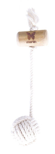 MARTIN KOFFIEHOUT TREKSPEELGOED FLOSTOUW VOOR KLEINE HONDEN MET RATEL 20 CM