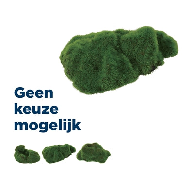 ZOLUX ORNAMENT KIEZELSTEEN GROEIEND DECOR ASSORTI 3X7X9.5 CM