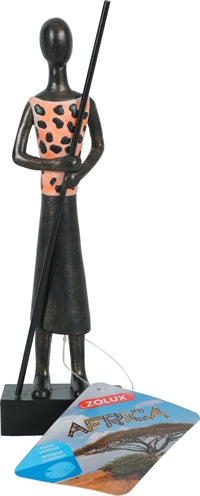 ZOLUX ORNAMENT AFRIKA KRIJGER 19.5X5.5X3 CM