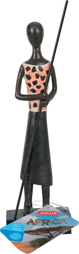ZOLUX ORNAMENT AFRIKA KRIJGER 26.5X7.5X3.5 CM