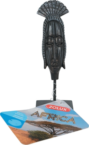 ZOLUX ORNAMENT AFRIKA DAME MASK 12.5X4X3 CM