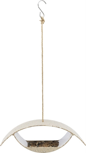 TRIXIE VOEDERHUIS NOTENDOP BEIGE 32.5X10X12 CM