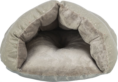 TRIXIE KATTENMAND IGLO LUCIANO ROND BEIGE / GOUD 50X50X30 CM