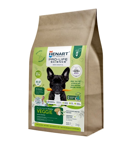 HENART PRO LIFE SCIENCE VEGGIE ADULT WITH HEM EGGSHELL MEMBRANE 1 KG