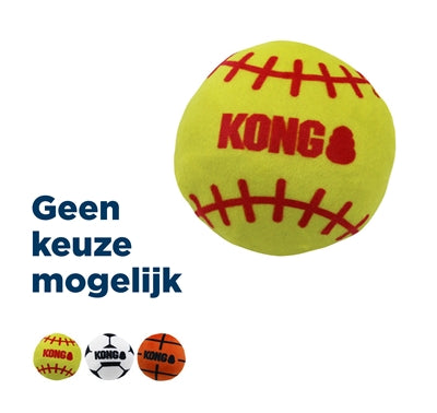KONG CAT SPORT BALLS MET CATNIP ASSORTI 4.5X5X5 CM