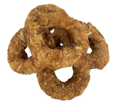 PETSTYLE LIVING RING GEPOFT MET KIP 12.5 CM 10 ST