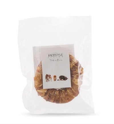 PETSTYLE LIVING RING GEPOFT MET EEND 12.5 CM 10 ST