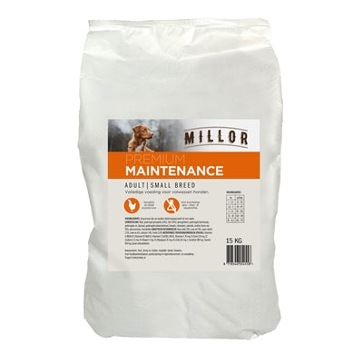 MILLOR EXTRUDED ADULT MAINTENANCE SMALL BREED 15 KG