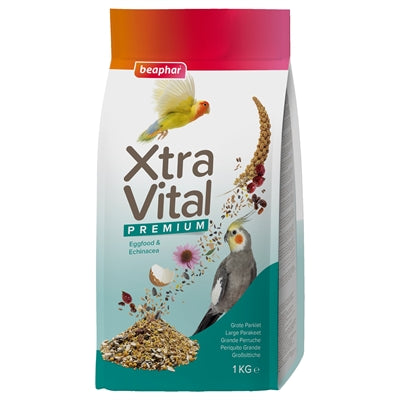 BEAPHAR XTRAVITAL GROTE PARKIET 1 KG