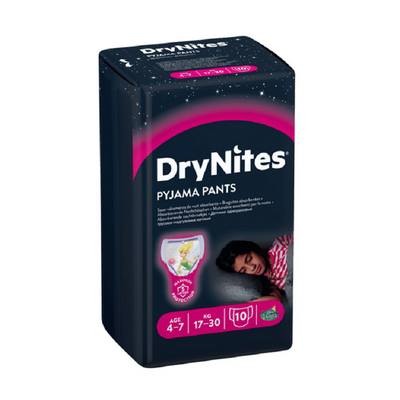 Huggies Drynites 4-7 Girl - 10pcs