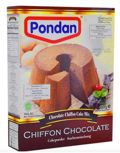 Pondan Chiffon Chocolate