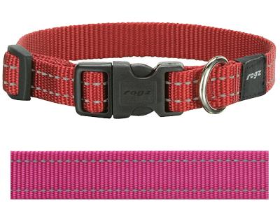 ROGZ FOR DOGS SNAKE HALSBAND ROZE 16 MMX26-40 CM