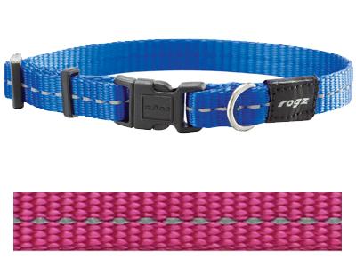 ROGZ FOR DOGS NITELIFE HALSBAND ROZE 11 MMX20-32 CM