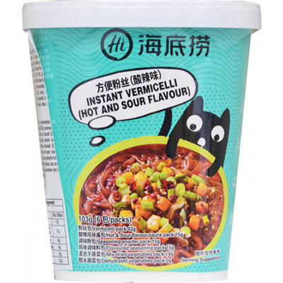 Haidilao Instant Vermicelli Hot & Sour Spicy