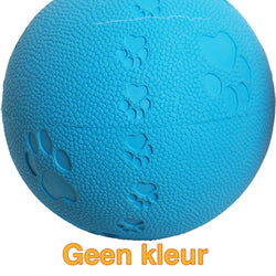 BAL RUBBER PAWPRINT/GELUID 7.5 CM