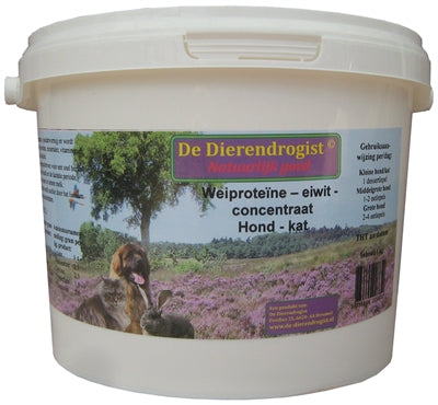 DIERENDROGIST WEI PROTEINE EIWIT CONCENTRAAT HOND / KAT 1 KG