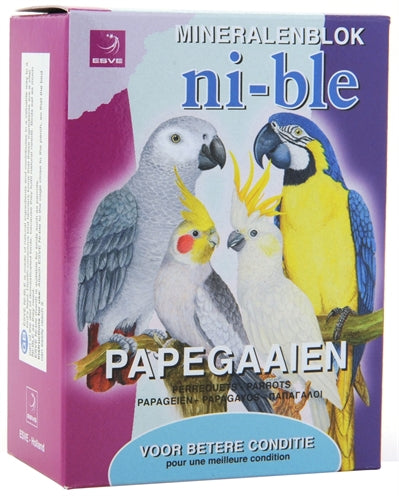 ESVE NI-BLE MINERALEN PIKBLOK PAPEGAAI ROZE 250 GR