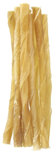 PETSNACK SNACK TWISTED STICK / STAAFJES GEDRAAID 5 INCH 12.5 CM 8 MM 100 ST