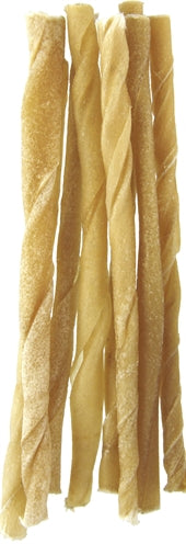 PETSNACK TWISTED STICK / STAAFJES GEDRAAID 5 INCH 12.5 CM 6 MM 100 ST