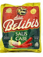 DUA BELIBIS  Sauces Cabe Sachets 24x9g
