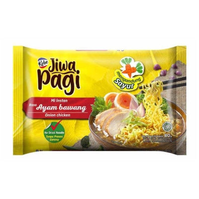 Kobe Jiwa Pagi Mie Instan Ayam Bawang 80g