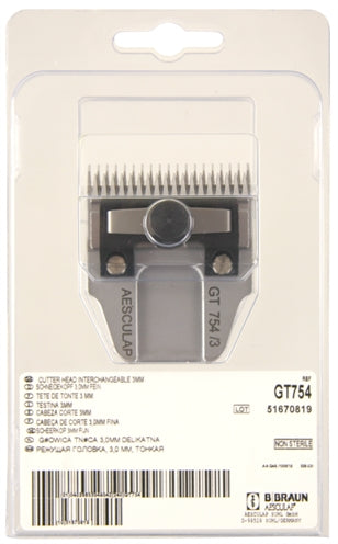 AESCULAP SCHEERKOP GT 754 ALLE RASSEN 3 MM