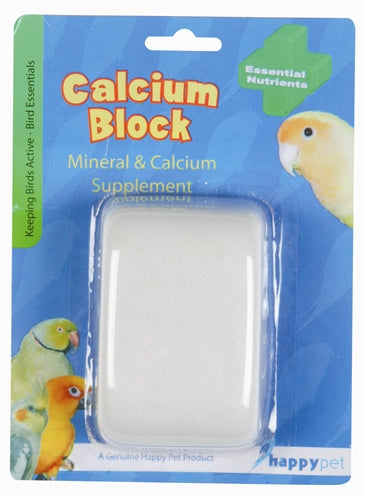 HAPPY PET CALCIUM BLOCK 9X6X3.5 CM