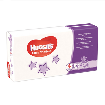 Huggies T4 Unisex Size 4 - 50pcs