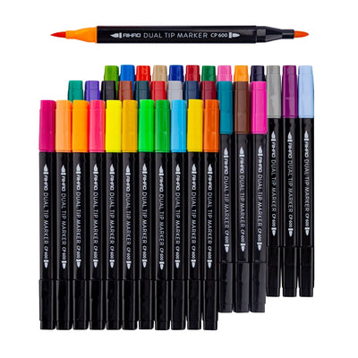 Dual Tip Washable Color Markers (36pcs)