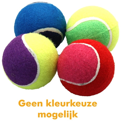 HAPPY PET TENNISBAL ASSORTI 6.5X6.5X6.5 CM 4 ST