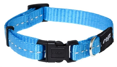 ROGZ FOR DOGS NITELIFE HALSBAND TURQUOISE 11 MMX20-32 CM
