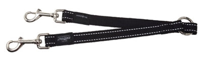 ROGZ FOR DOGS FANBELT SPLITTER ZWART 20 MMX33 CM